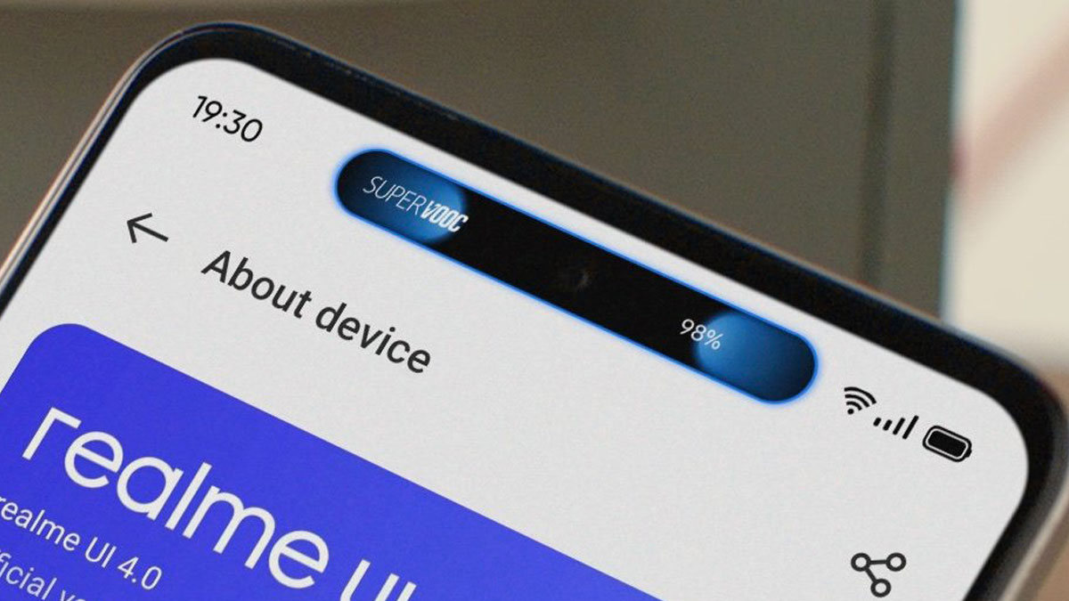 Realme готовит смартфон с вырезом, как у iPhone 14 Pro