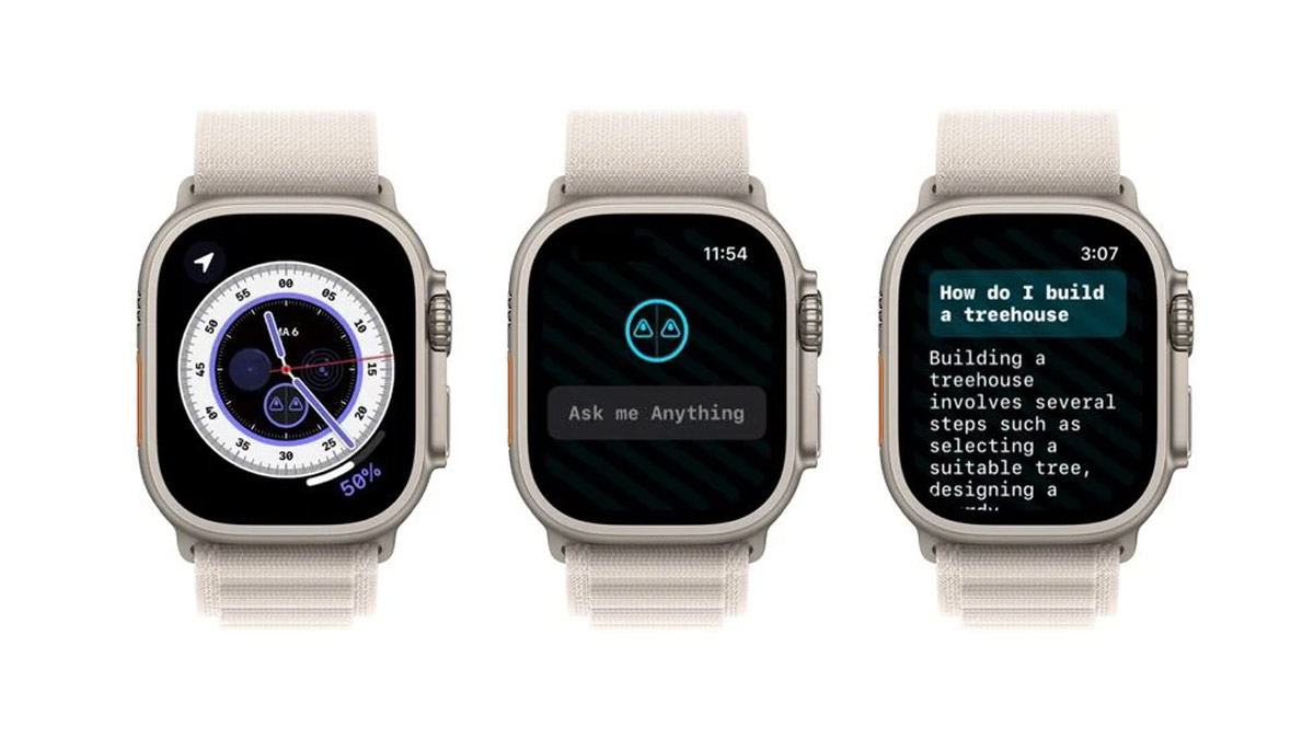 Приложение Petey для Apple Watch получило встроенный чат-бот ChatGPT