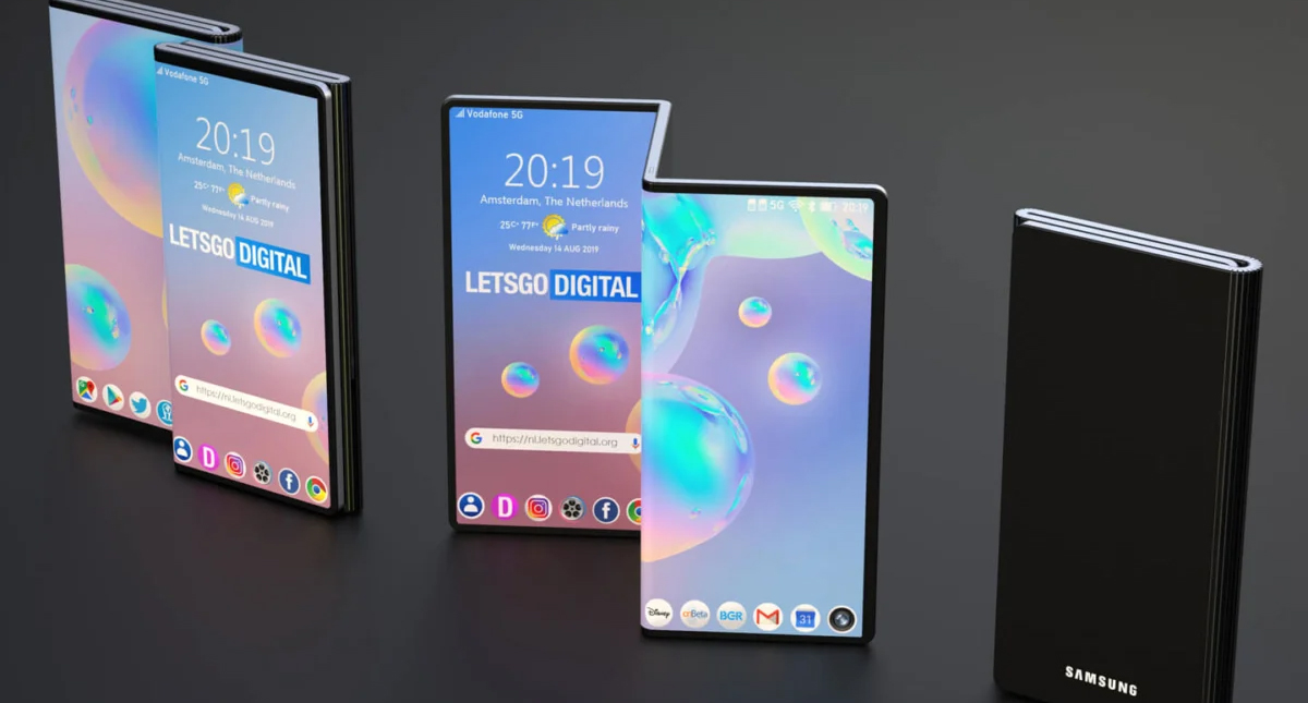 Samsung может представить трехкратный складной смартфон в этом году