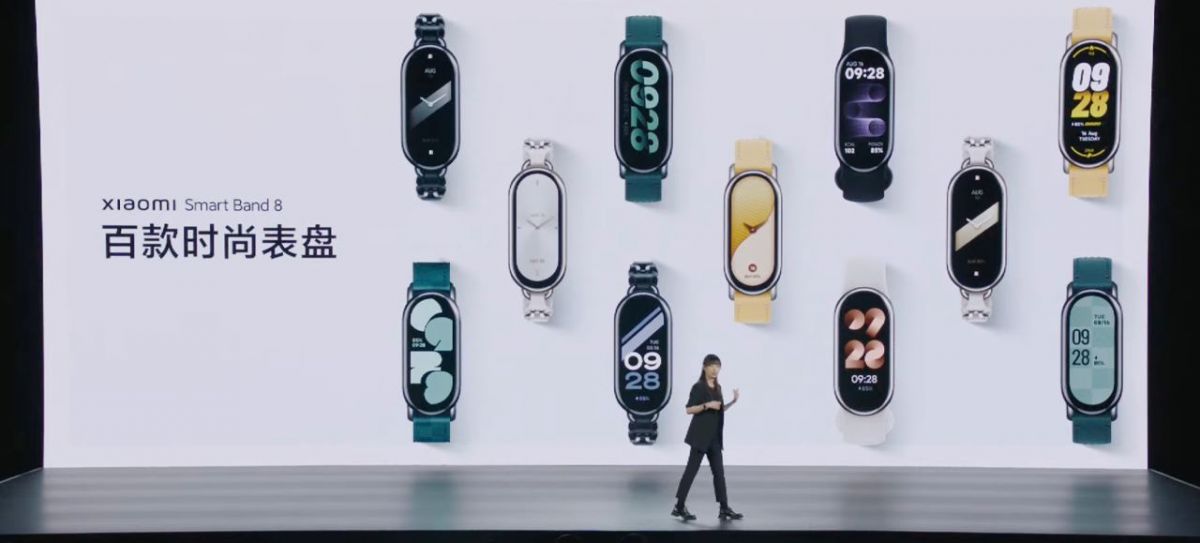 Представлен модный браслет Xiaomi Smart Band 8