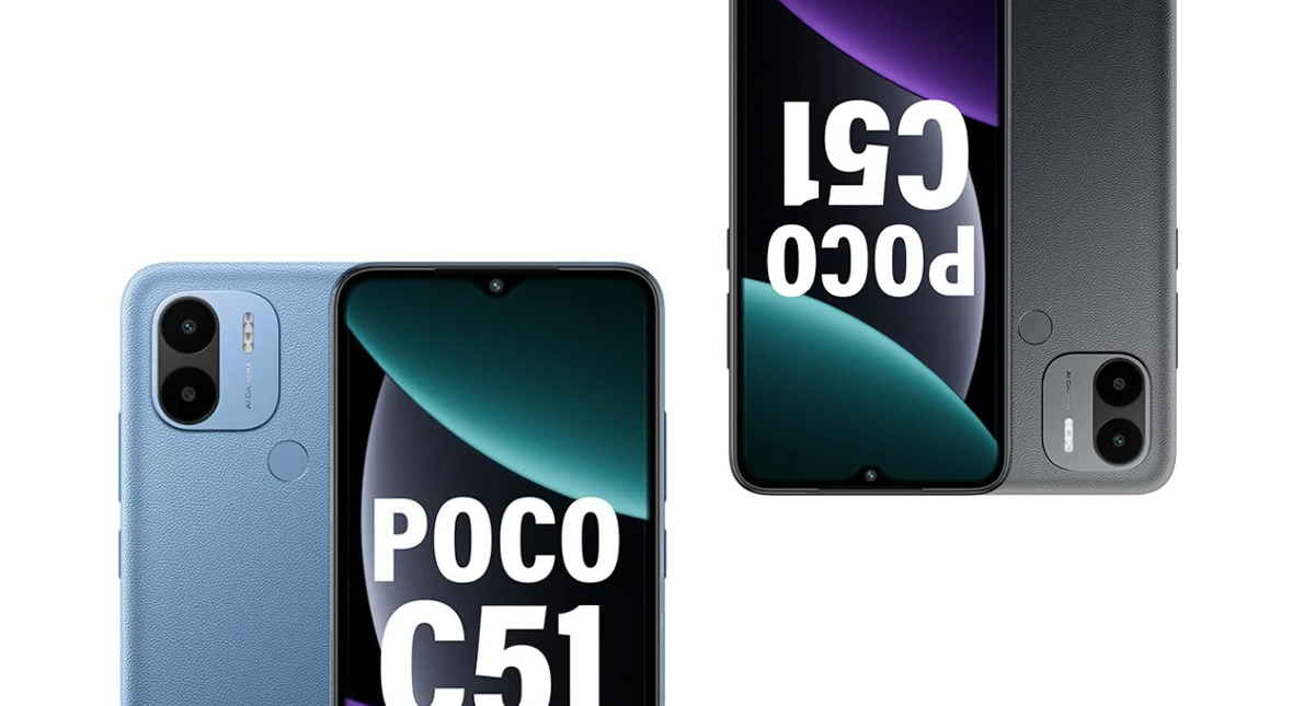 Poco представила бюджетный C51 за $100 с батареей на 5000 мАч
