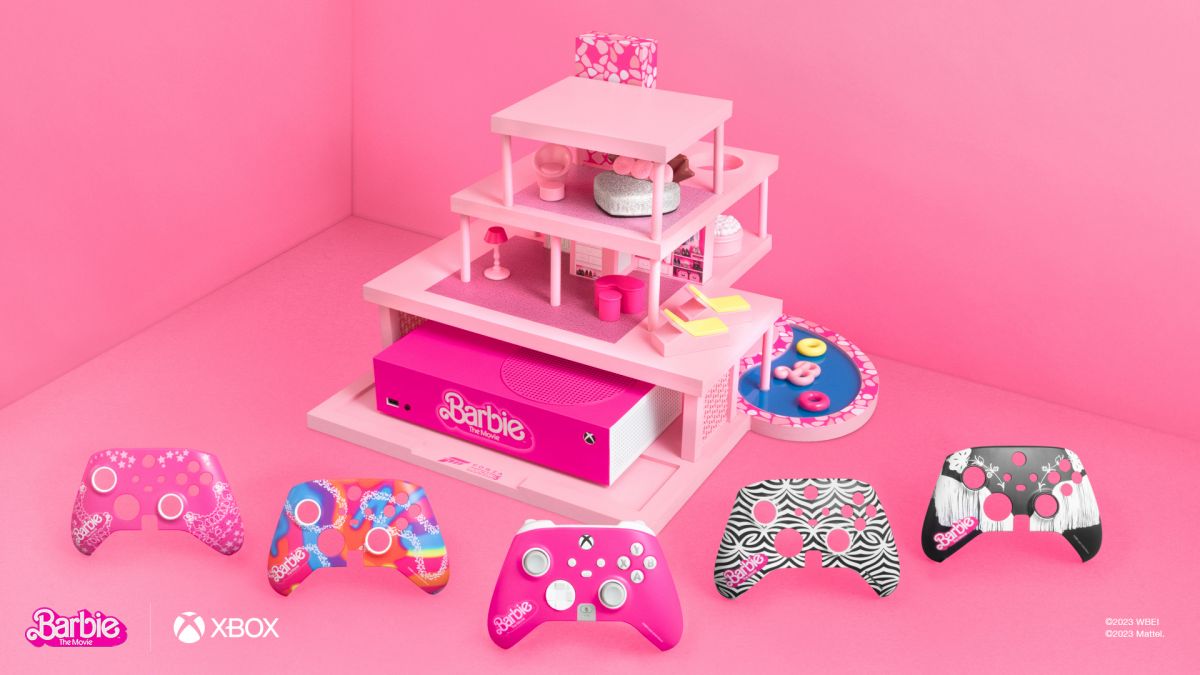 Microsoft представила розовый Xbox Series S в стиле «Барби»