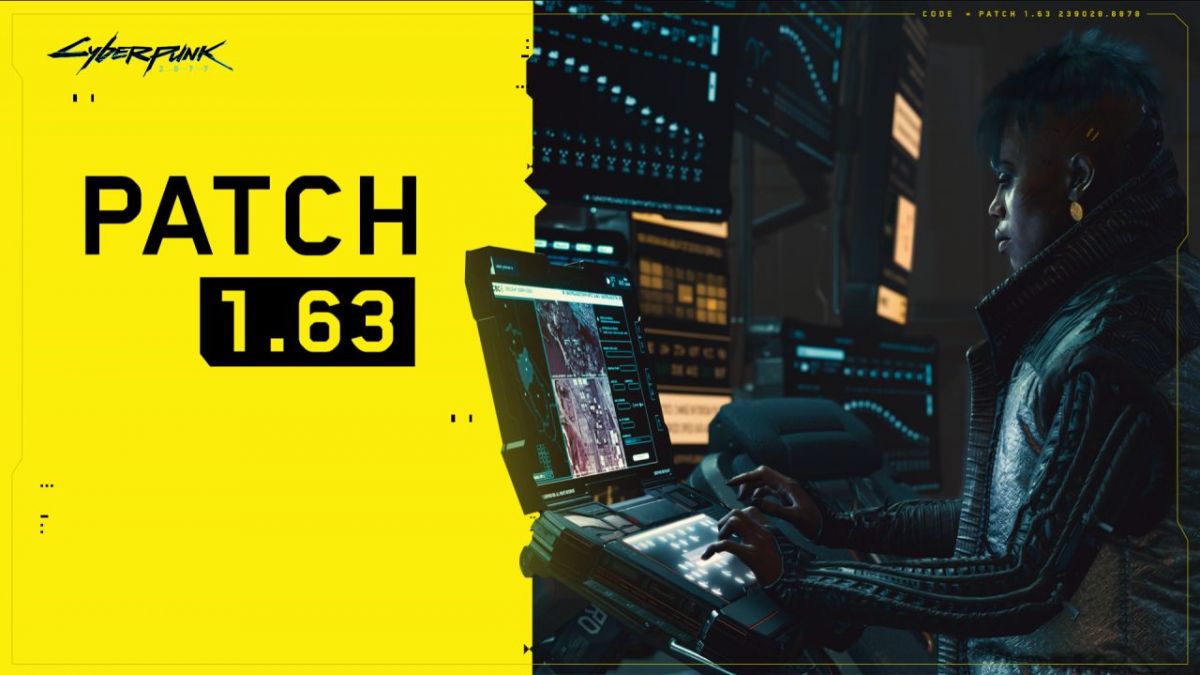 Для Cyberpunk 2077 вышел патч 1.63 с исправлением множества багов