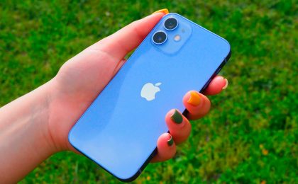 iphone 12 mini в фиолетовом цвете