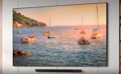 Телевизор Samsung на 98-дюймов модель q80z
