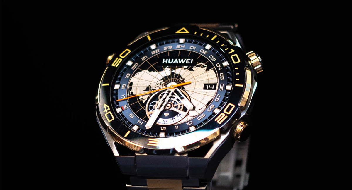 Представлены HUAWEI Watch Ultimate Gold Edition: премиальный титан и высокая цена