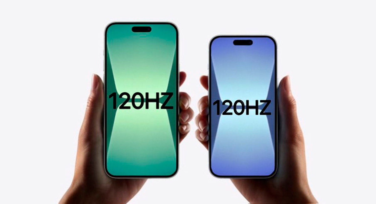 Базовые iPhone 16 и iPhone 16 Plus получат экраны LTPO OLED 120 Гц