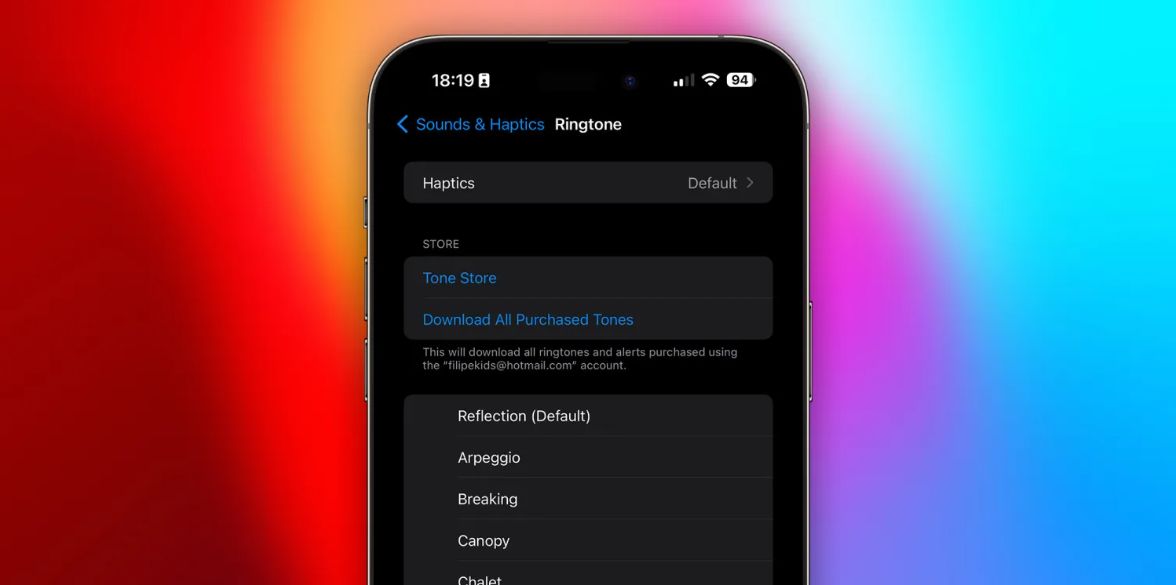 iPhone получит новые рингтоны в iOS 17 впервые за 10 лет