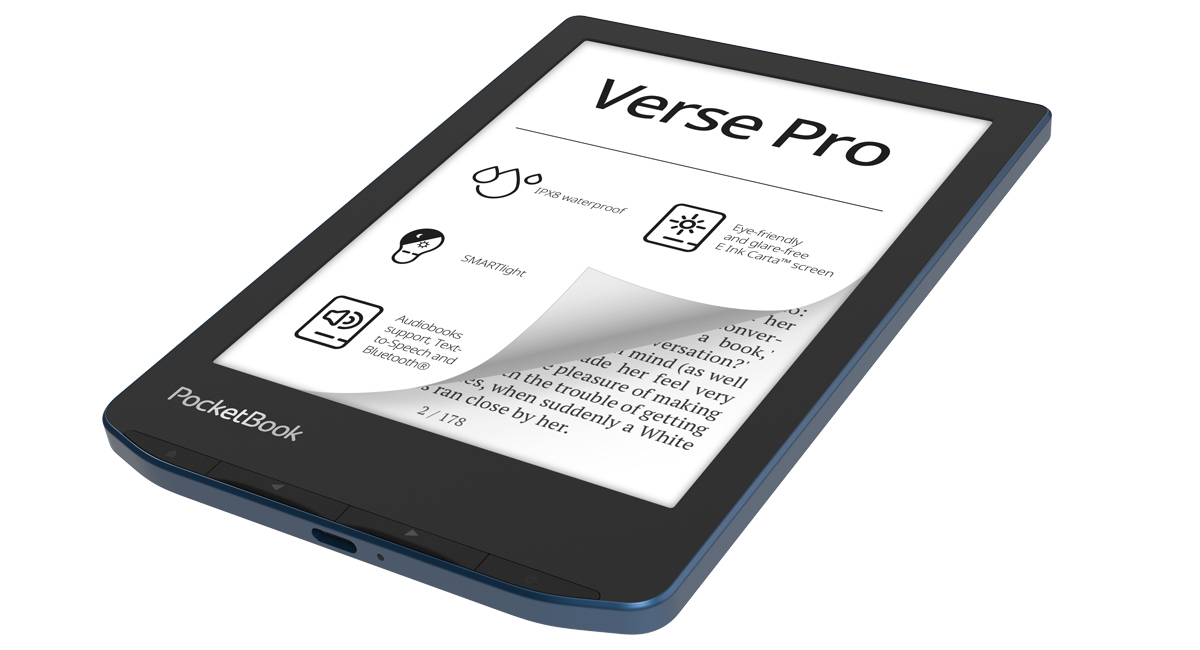 В России начали продаваться 6-дюймовые ридеры PocketBook Verse и Verse Pro