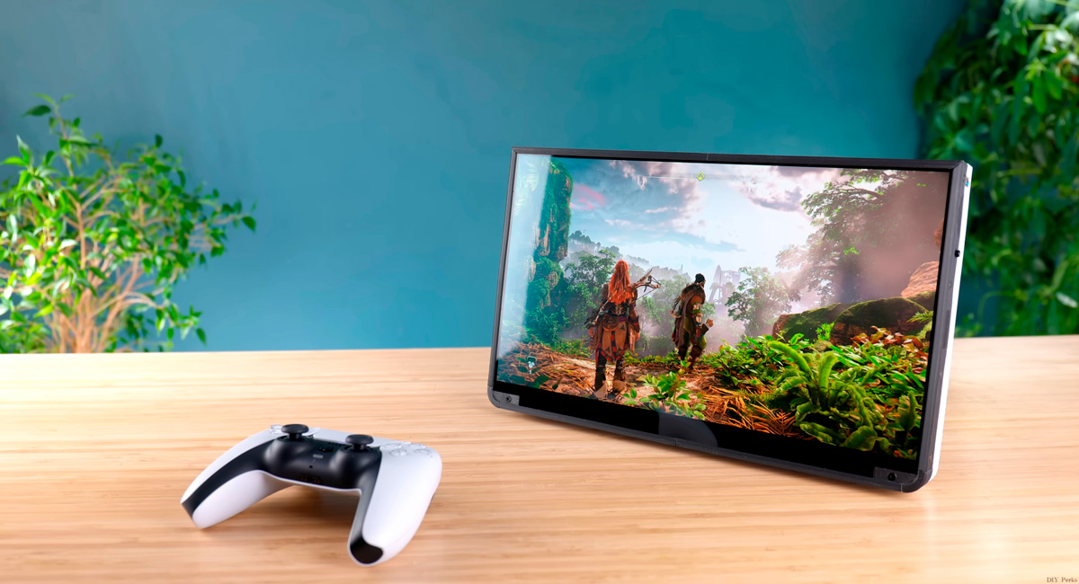 Техноблогер создал полностью портативную версию PlayStation 5
