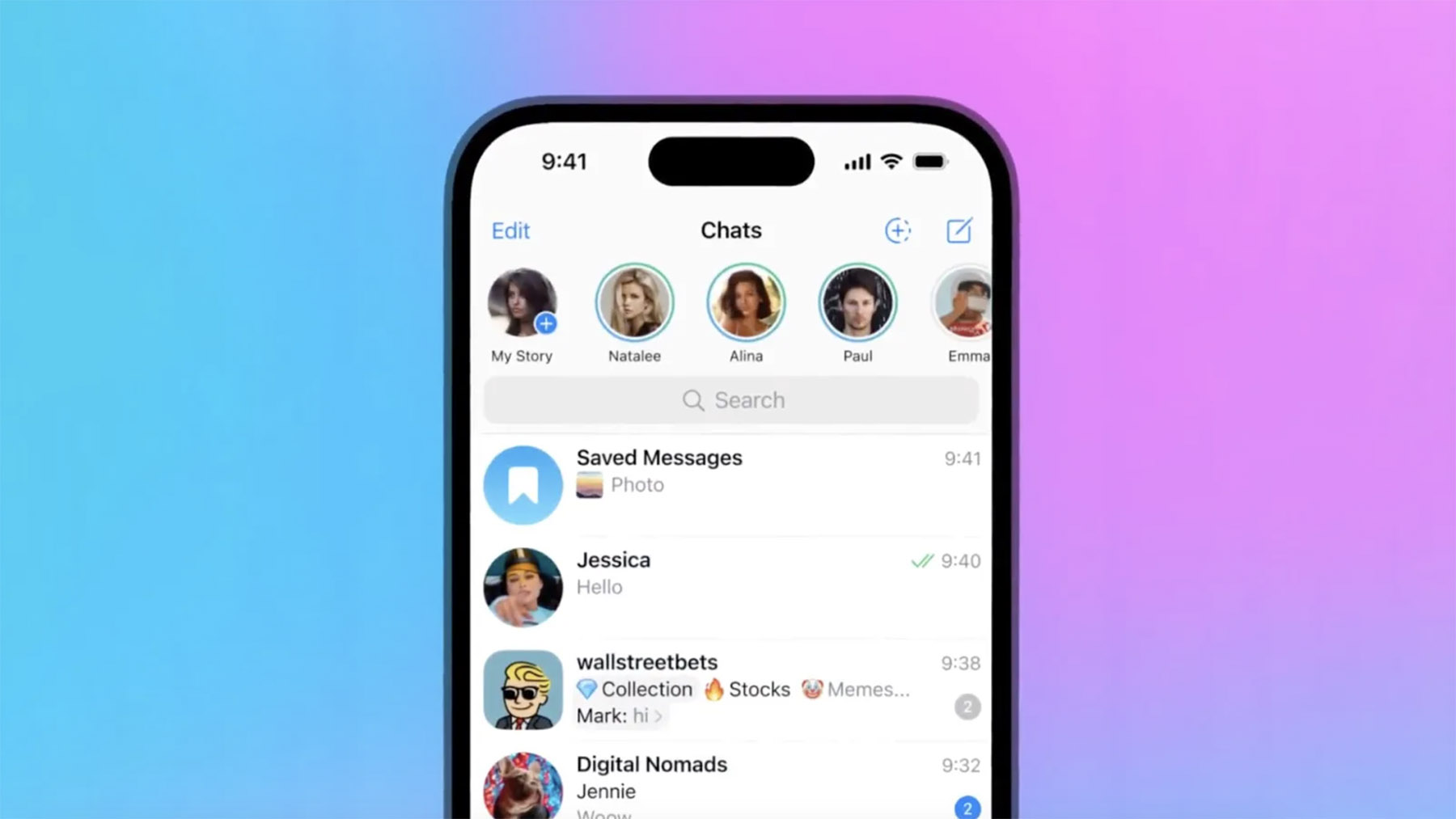 Telegram обогнал TikTok среди самых популярных приложений в новогодние праздники