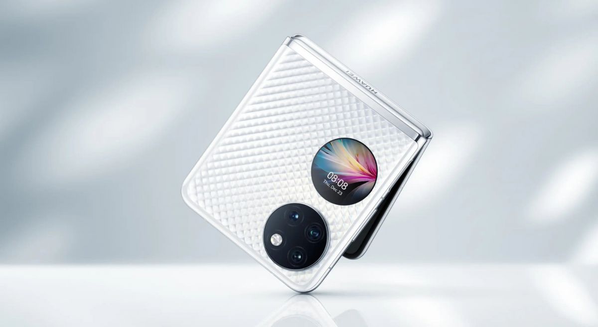 Дизайн неанонсированной раскладушки HUAWEI Pocket 2 показали на рендерах