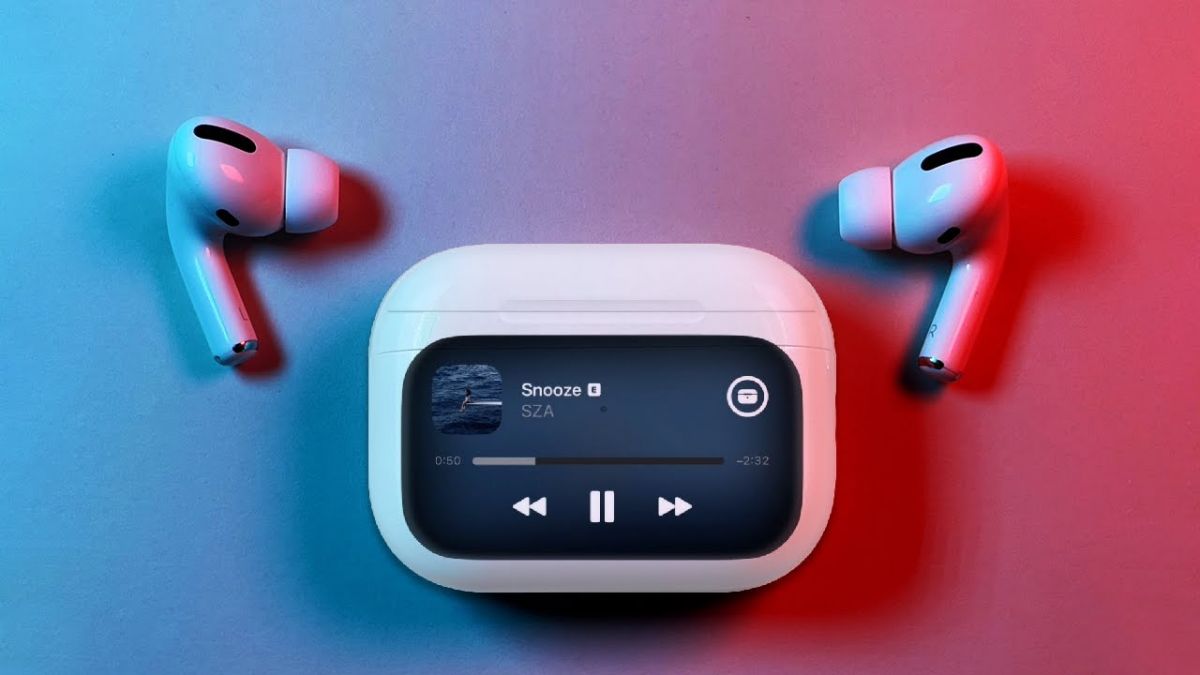 Представлены AirPods Pro с сенсорным OLED-дисплеем, но есть нюанс