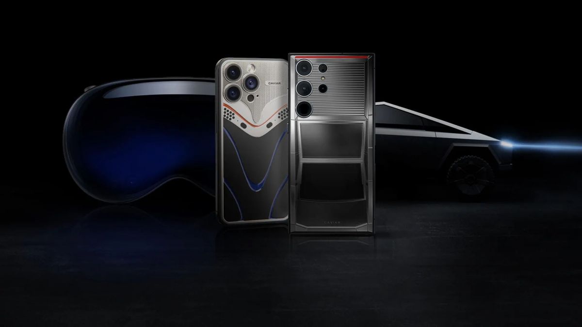 Представлены iPhone 15 Pro и Galaxy S24 Ultra в стиле Apple Vision Pro и Tesla Cybertruck