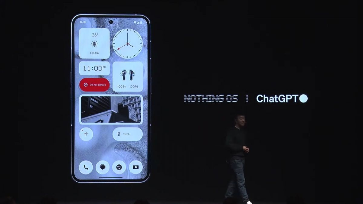 ChatGPT интегрировали в Nothing Phone (2): обновление ОС 2.5.5