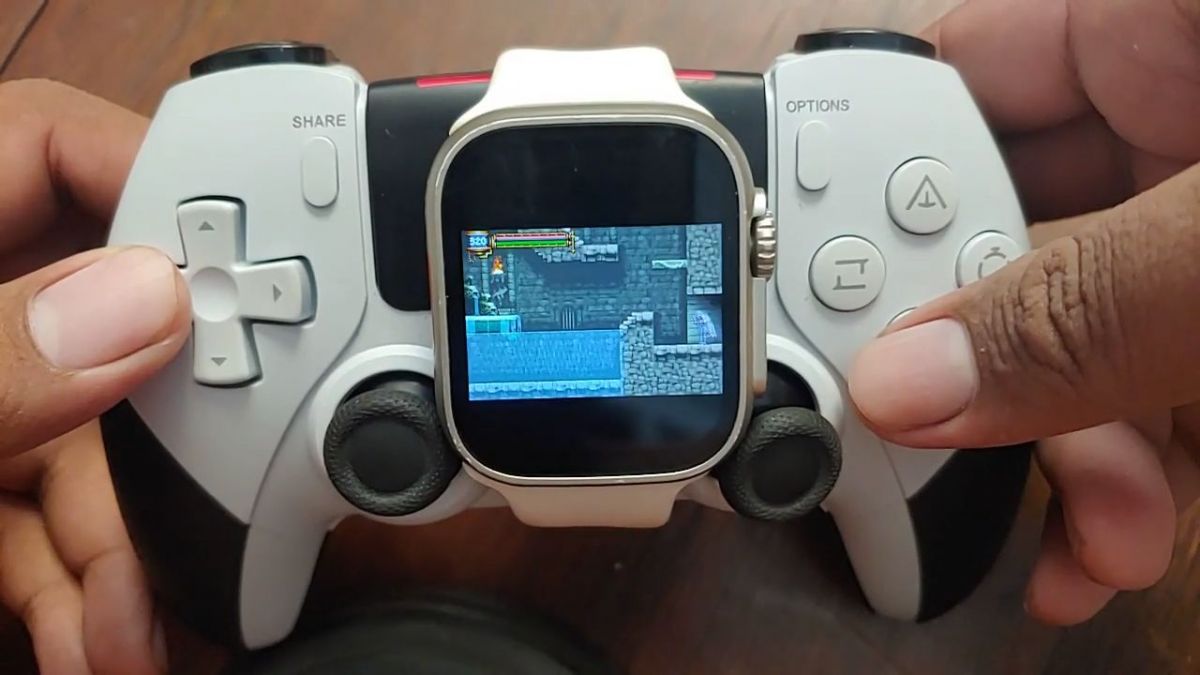 Энтузиаст превратил Apple Watch Ultra в игровую консоль
