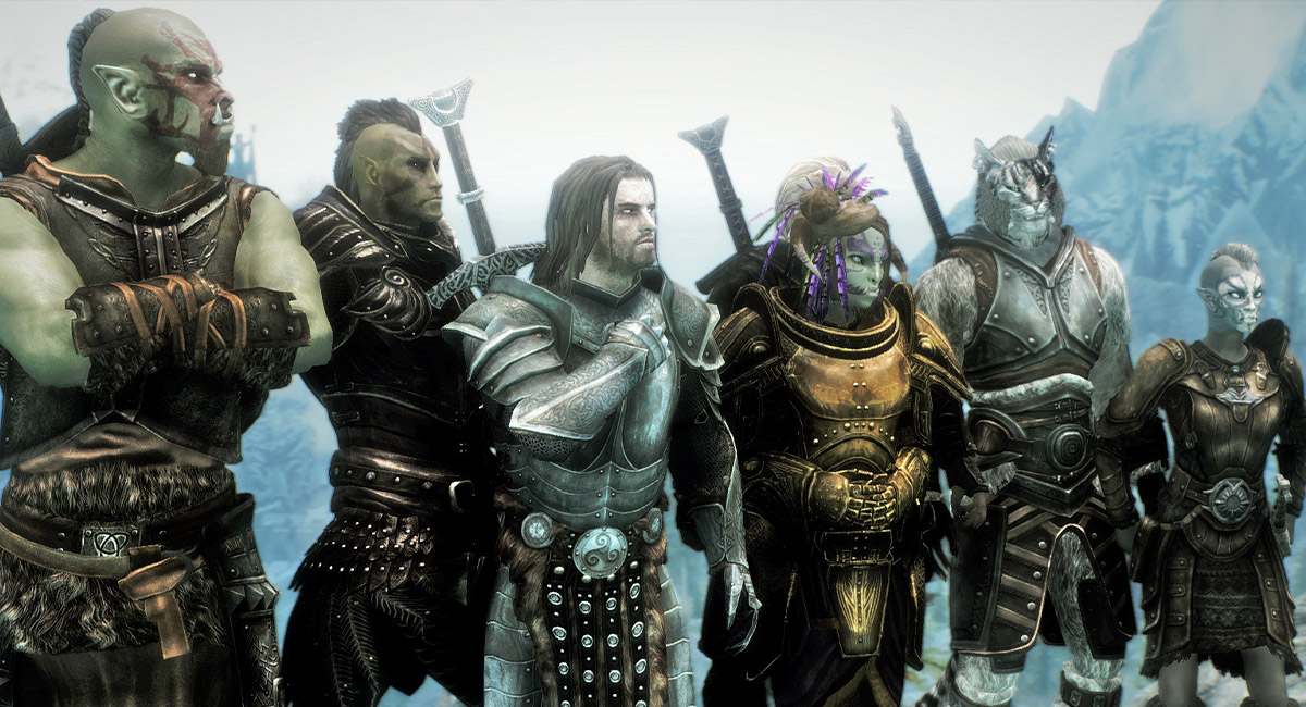 Завершена разработка мода Skyrim Together для кооператива на 8 человек