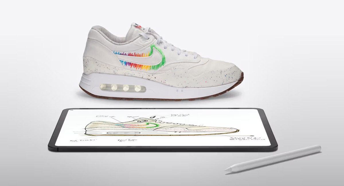 Тим Кук получил уникальные Nike Air Max 1 ’86 в стиле iPad