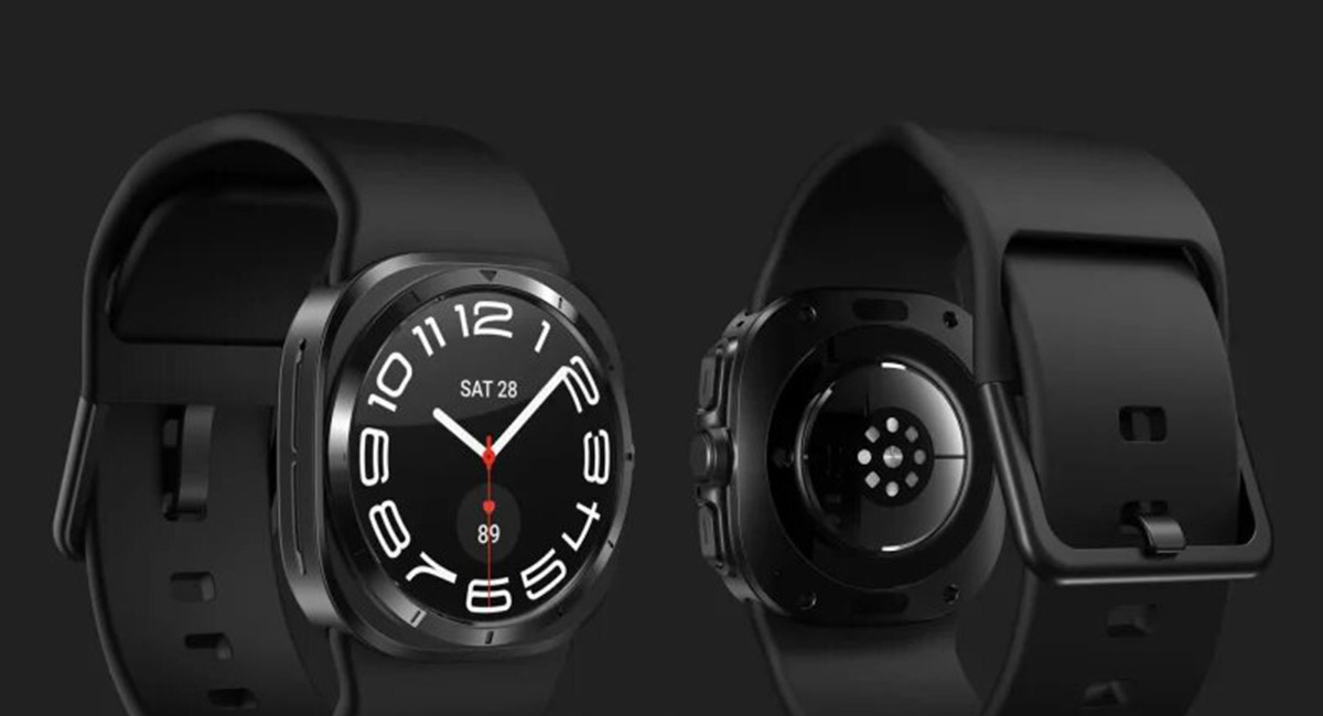 Слиты рендеры умных часов Galaxy Watch 7 Ultra от Samsung