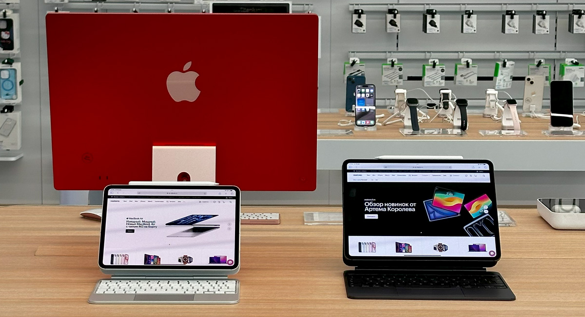 Сеть магазинов restore: объявила цены на iPad Pro и iPad Air 2024