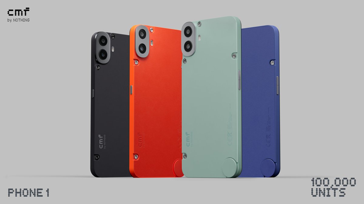 Nothing продала 100 тысяч CMF Phone 1 за три часа