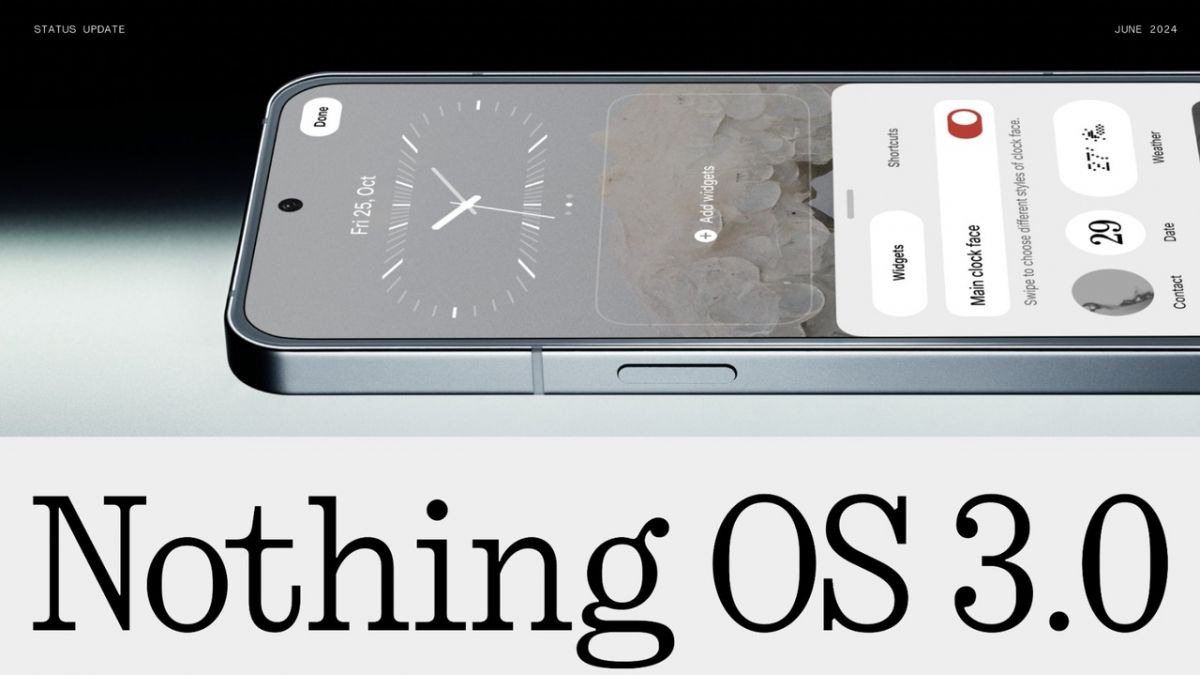 Nothing показала обновление Nothing OS 3.0: редизайн, ИИ-функции и общие виджеты