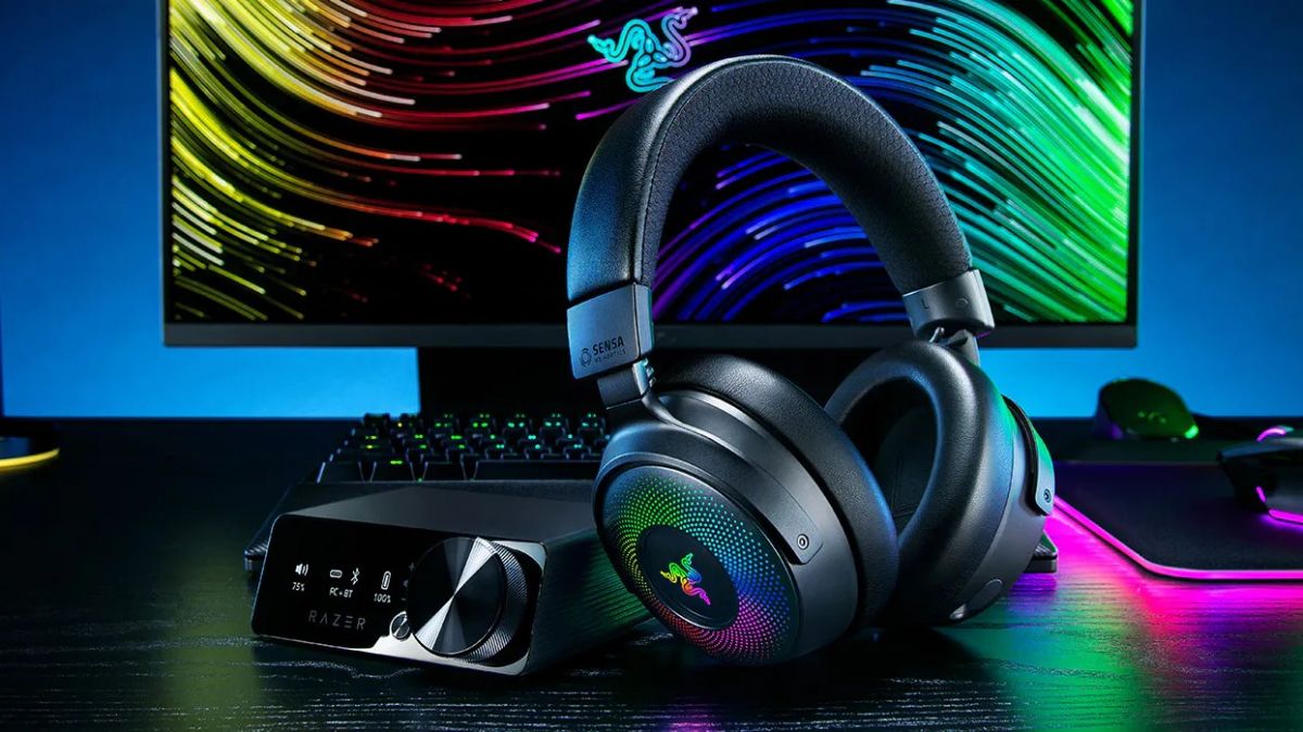 Razer представила игровую гарнитуру Kraken V4 Pro с тактильной отдачей и ANC