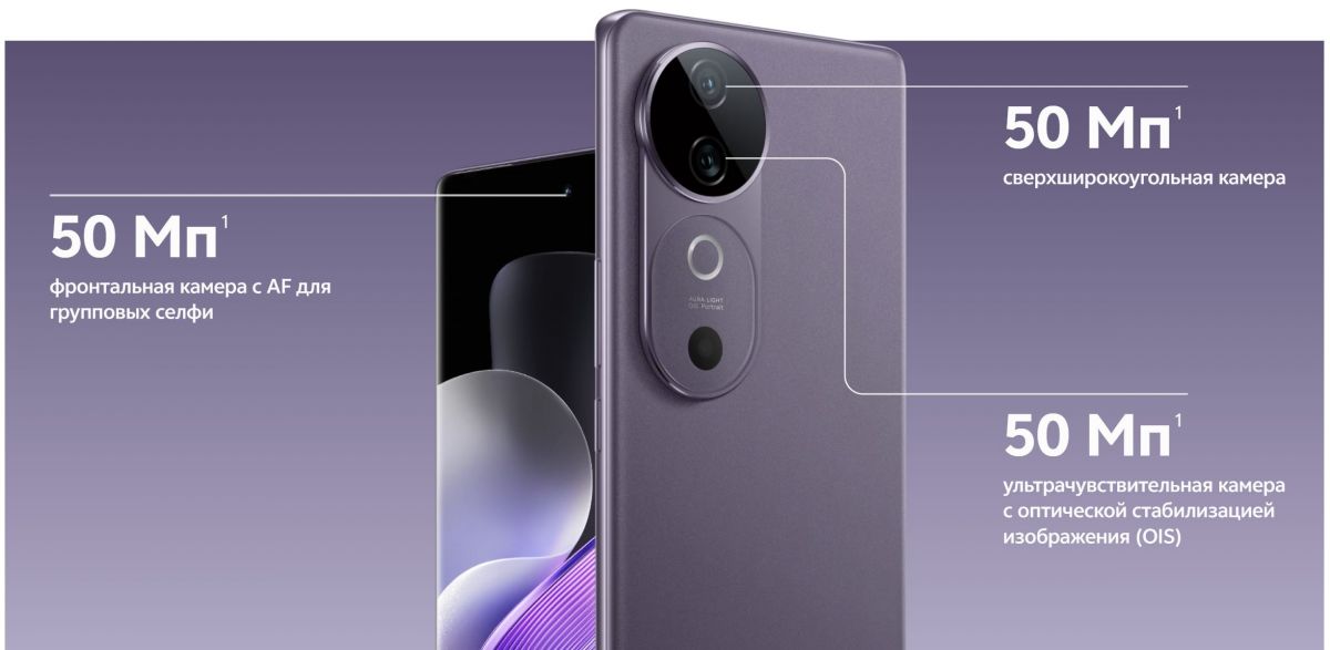 Vivo представит в России новый смартфон V40