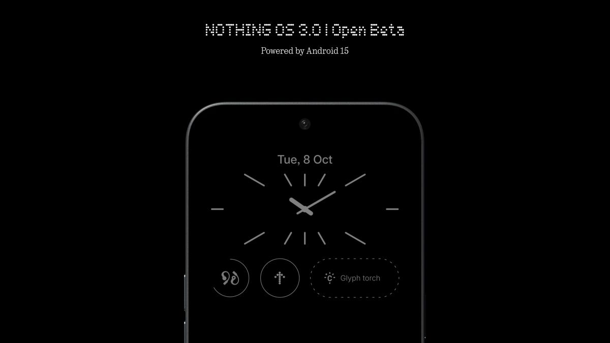 Nothing выпустила бета-версию Nothing OS 3.0 на базе Android 15. Что нового?