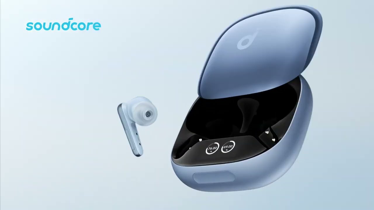 Anker выпустила беспроводные наушники Soundcore Liberty 4 Pro с дисплеем