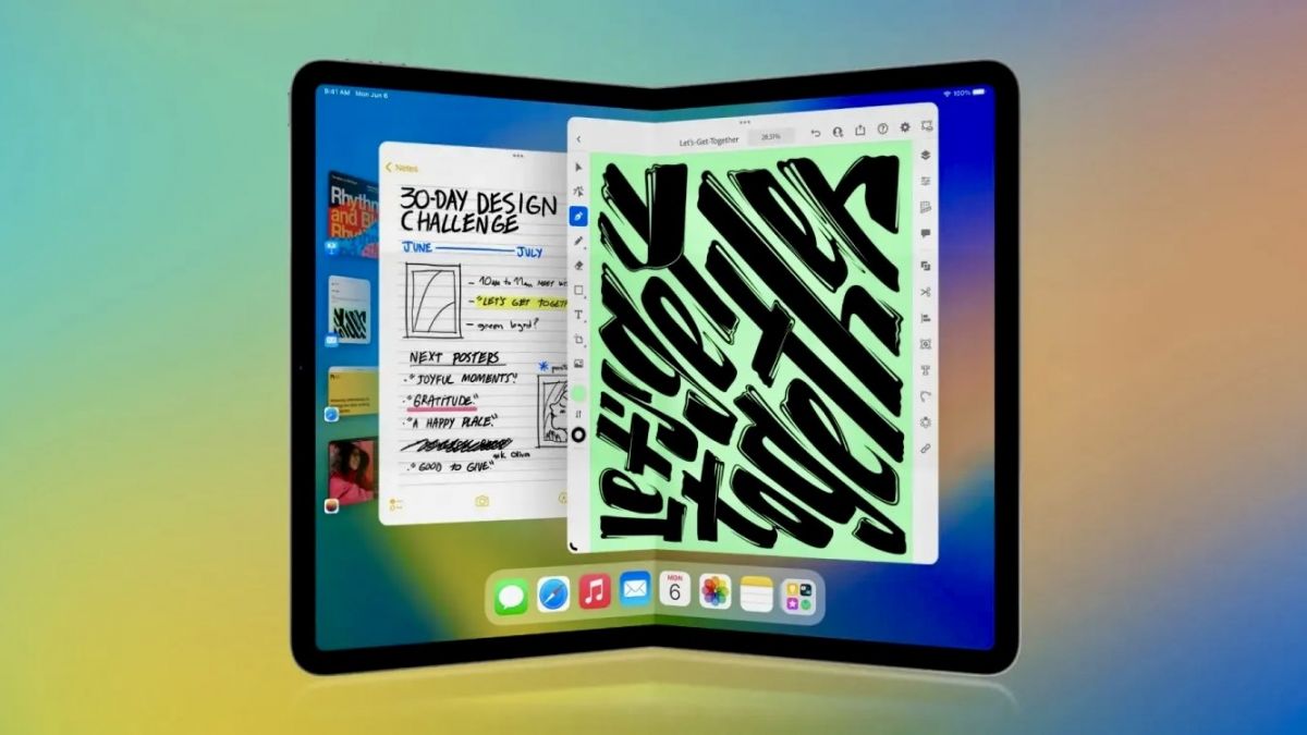 Apple выпустит складной iPad с поддержкой приложений для macOS в 2028 году