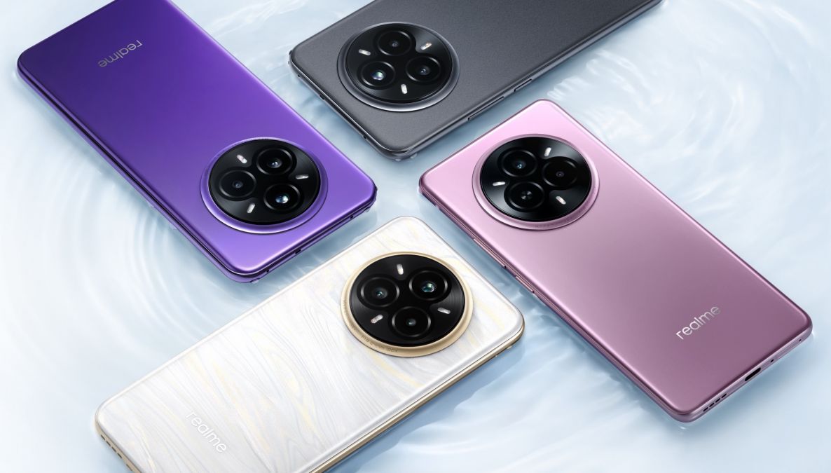 Представлены Realme 14 Pro и 14 Pro+: доступные смартфоны, меняющие цвет