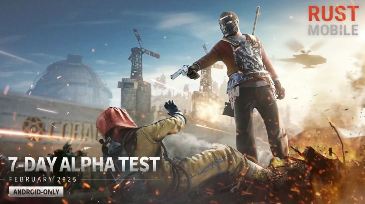 Анонсирован альфа-тест Rust Mobile