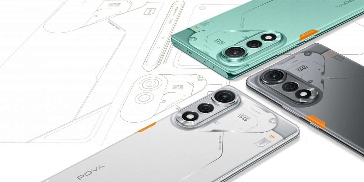 Представлен Tecno Pova Curve — бюджетный игрофон с экраном 144 Гц