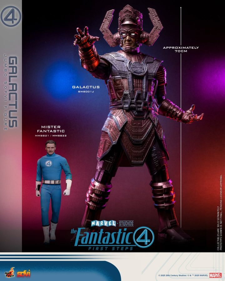 Hot Toys представила огромную фигурку Галактуса из новой «Фантастической четверки»