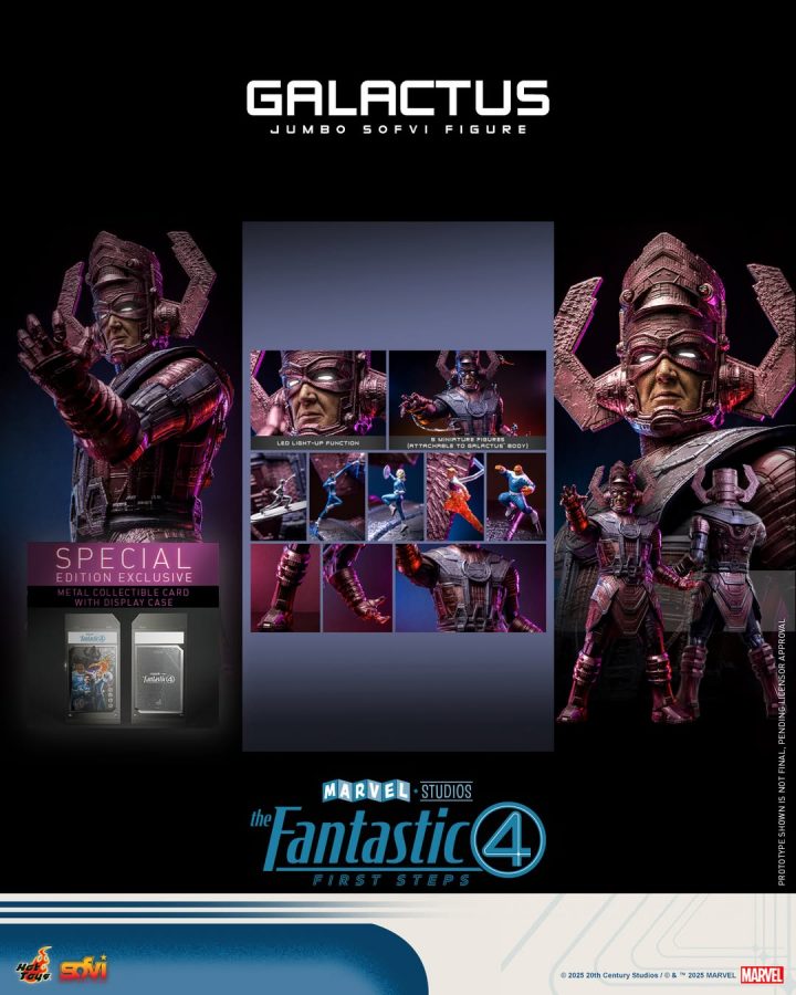 Hot Toys представила огромную фигурку Галактуса из новой «Фантастической четверки»