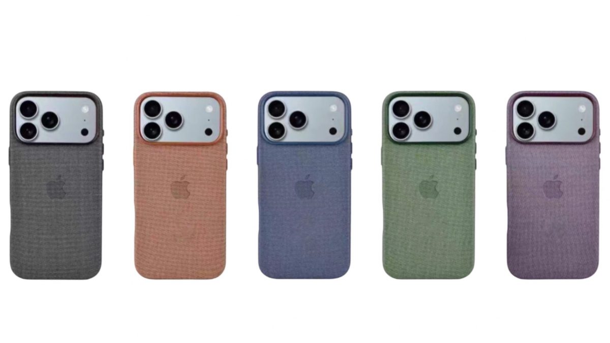 Фото новых чехлов TechWoven для iPhone 17 Pro появились в сети