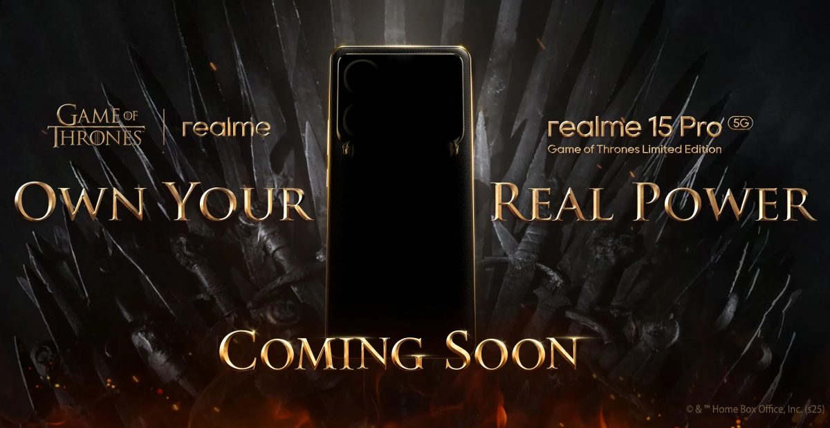 Realme 15 Pro получит лимитку по «Игре престолов»