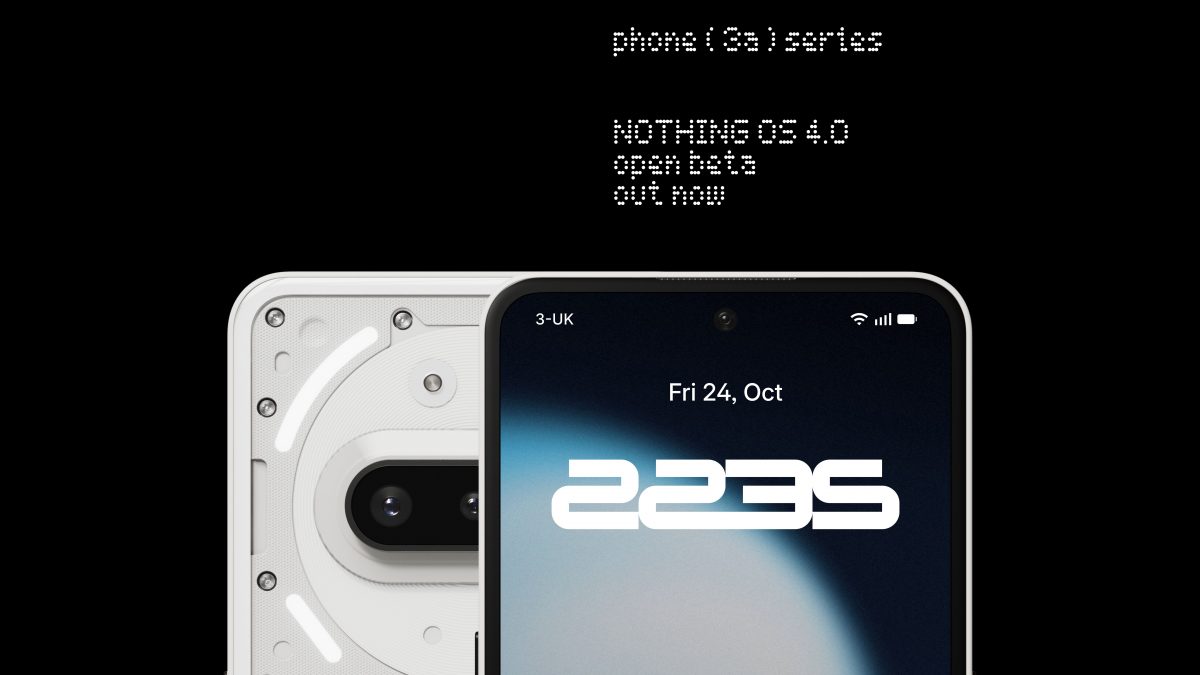 Вышла открытая бета Nothing OS 4.0 на базе Android 16 для линейки Phone (3a)