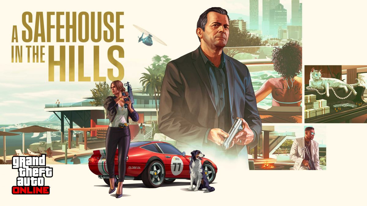 Постаревший Майкл вернётся в GTA Online: обновление A Safehouse in the Hills