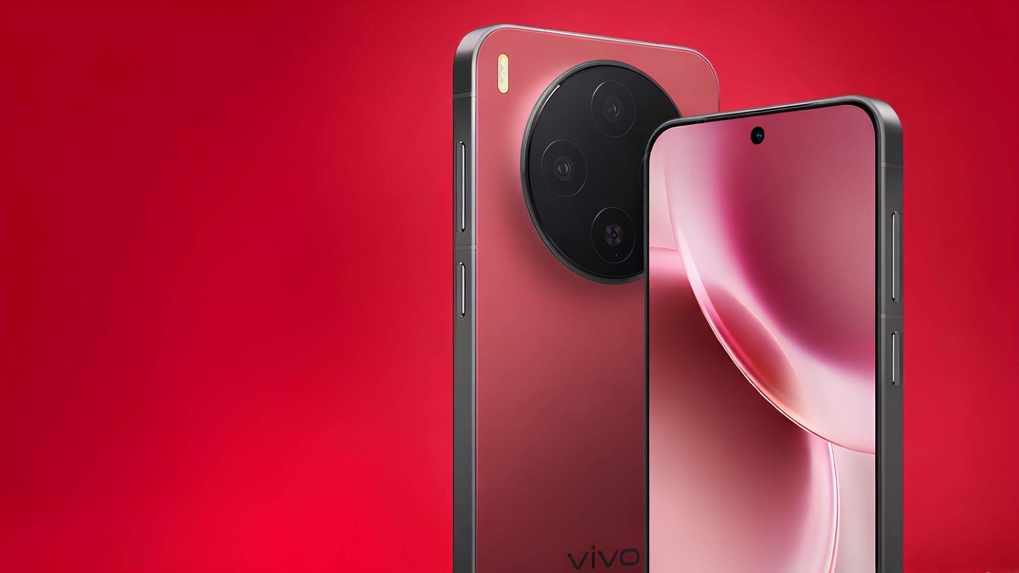 В России вышел красный Vivo X300 с лимитированным новогодним набором