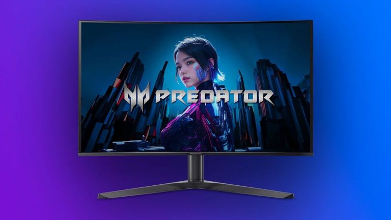 Acer Predator X32X вышел в России — изогнутый QD-OLED-монитор для хардкорных геймеров