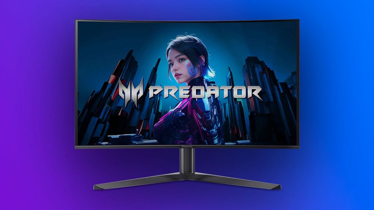 Acer Predator X32X вышел в России — изогнутый QD-OLED-монитор для хардкорных геймеров