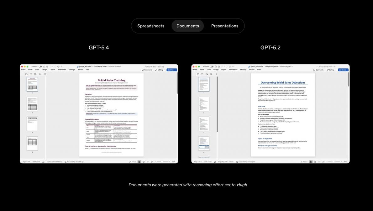 OpenAI выпустила GPT-5.4 — самую мощную и достоверную модель компании