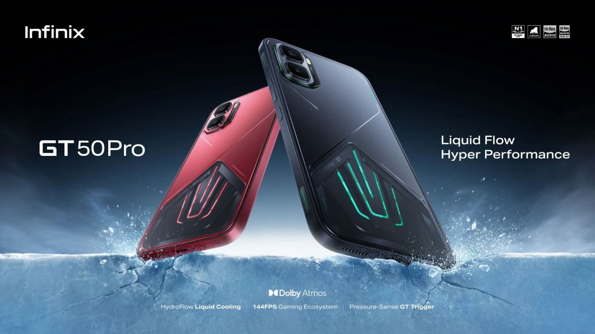 Представлен Infinix GT 50 Pro — доступный игровой смартфон с жидкостным охлаждением