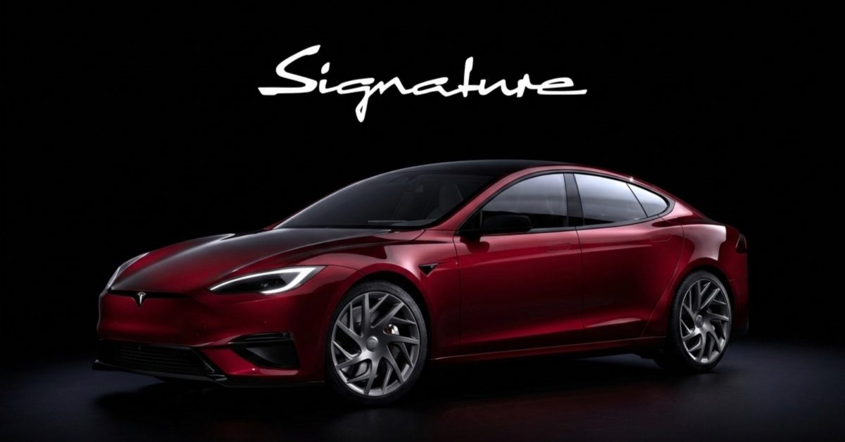 Tesla выпустила сверхлимитированные Model S Plaid и Model X Plaid Signature Edition