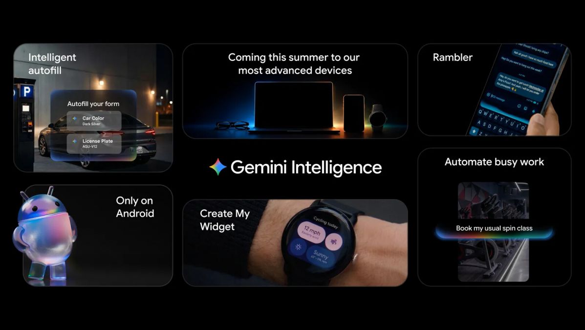 Google представила Gemini Intelligence для Android с ИИ-виджетами