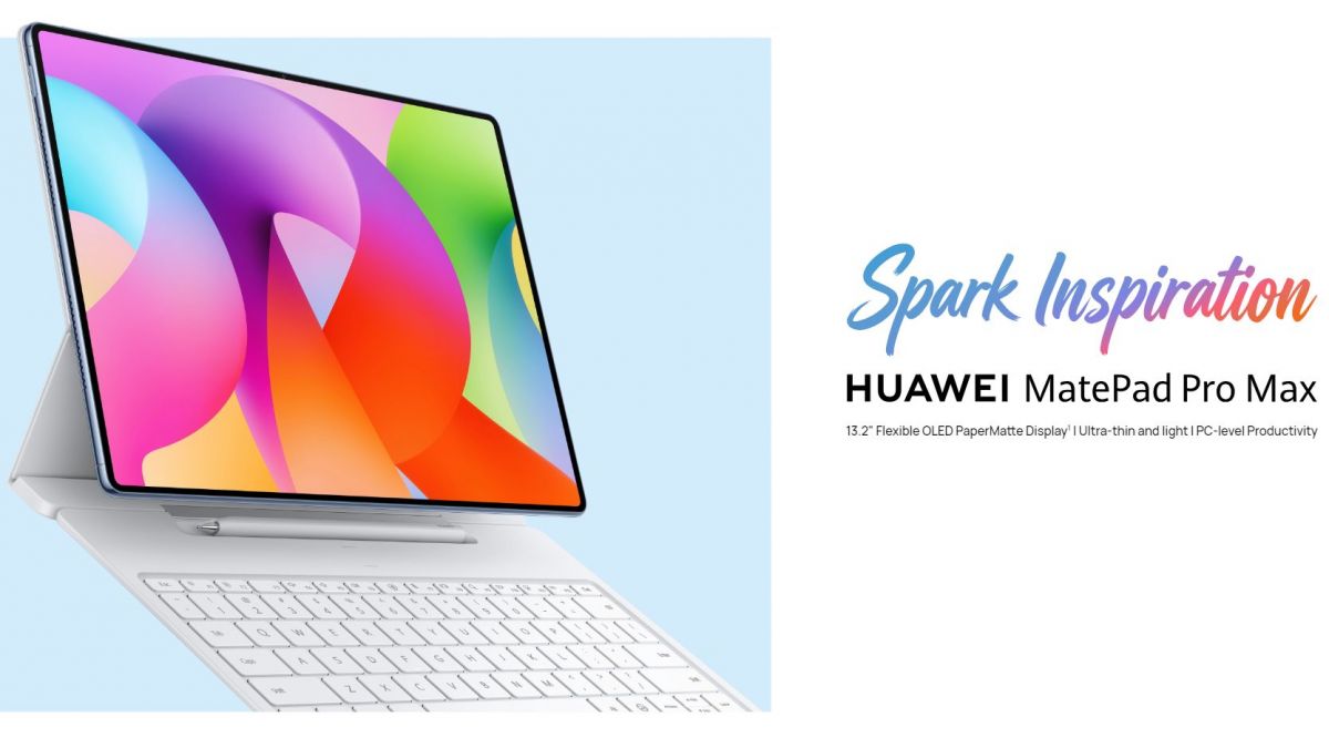 Huawei представила MatePad Pro Max — флагманский планшет толщиной 4,7 мм