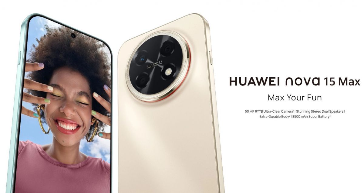 Представлен Huawei Nova 15 Max — красивый смартфон с неочевидным ценником