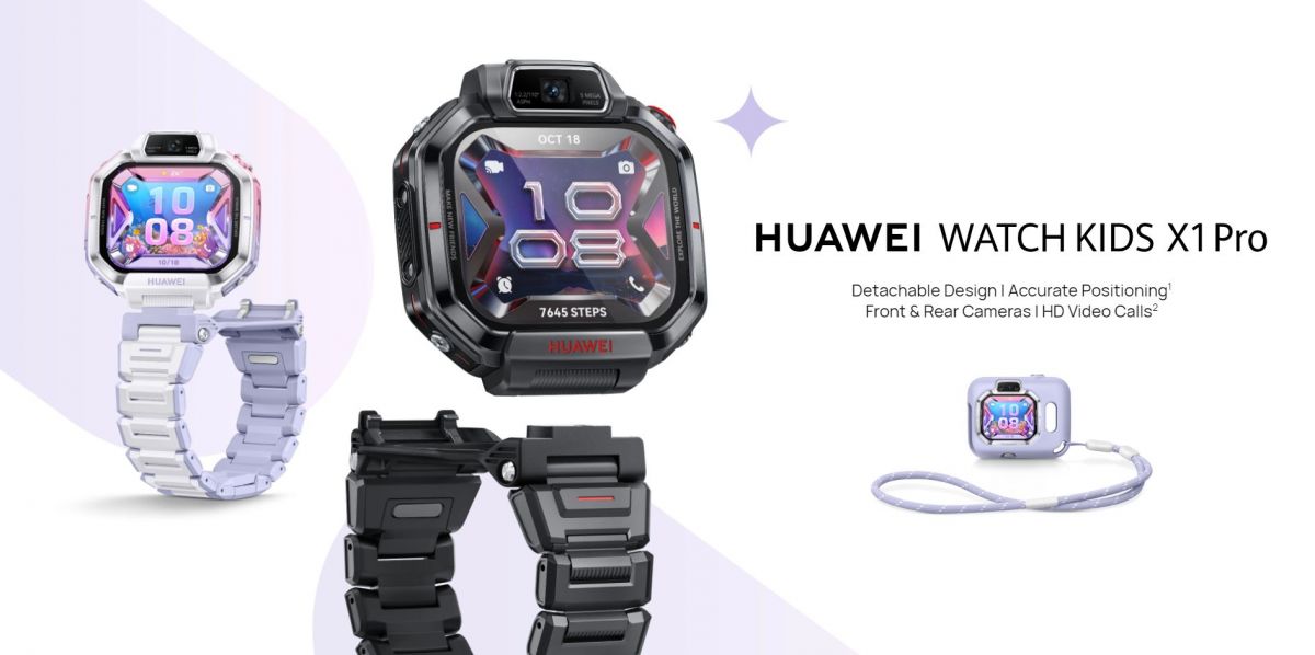 Huawei выпустила смарт-часы с камерами и съемным корпусом